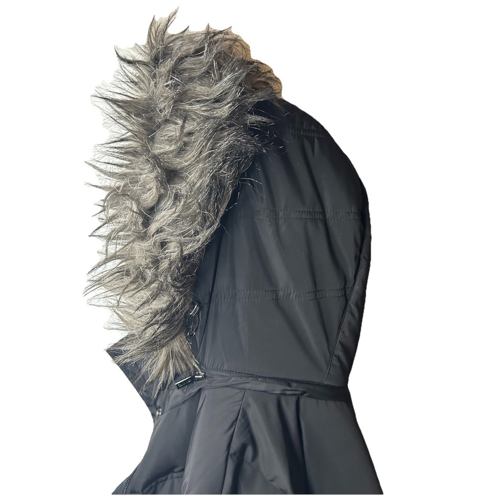 Calvin Klein Long Puffer‎ Jacket W/removable hood. Women's Size XS - Picture 5 of 14